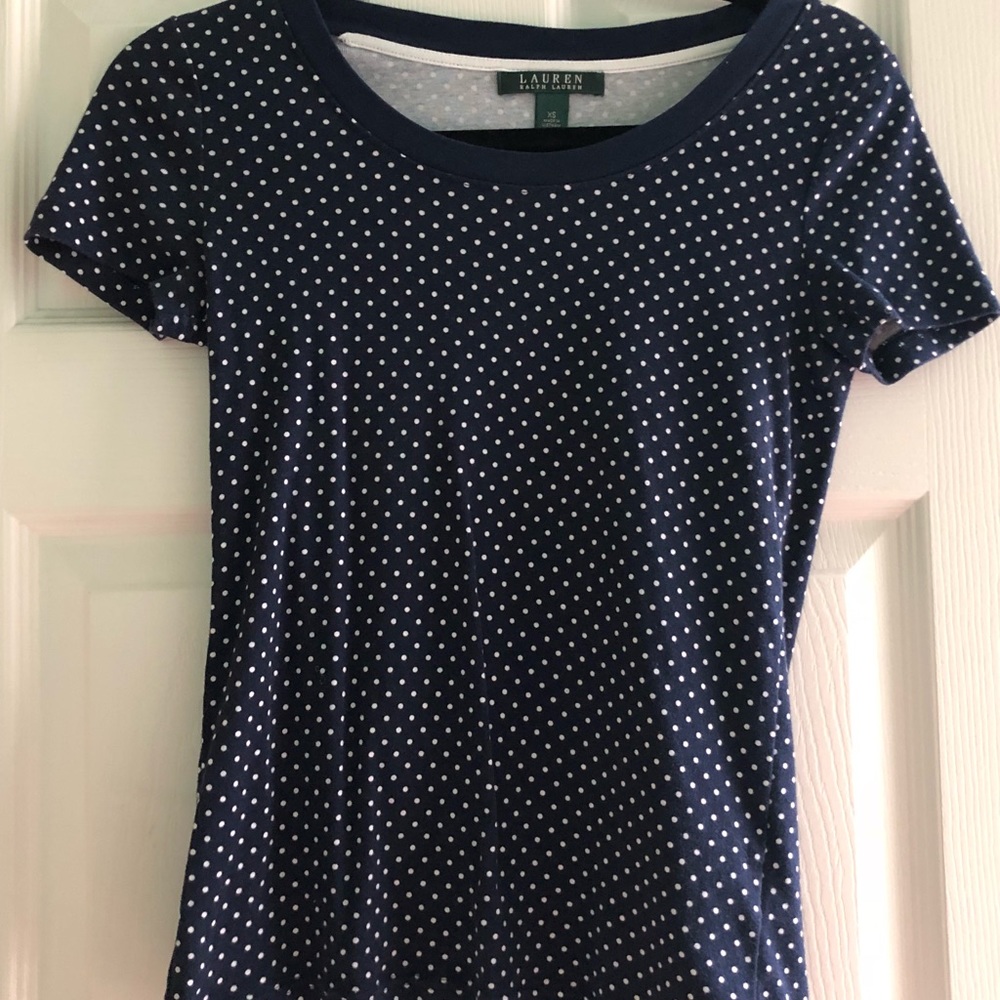 Ralph lauren scoop neck shirt